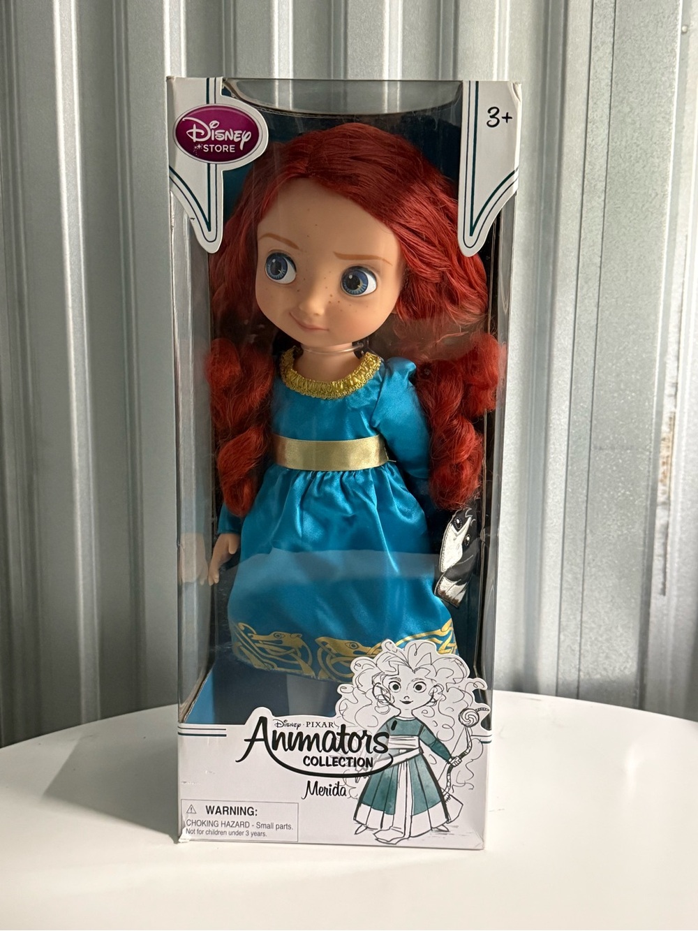Disney Merida Animators Collection Doll - 1st Edition Blue Dress, Red Hair
